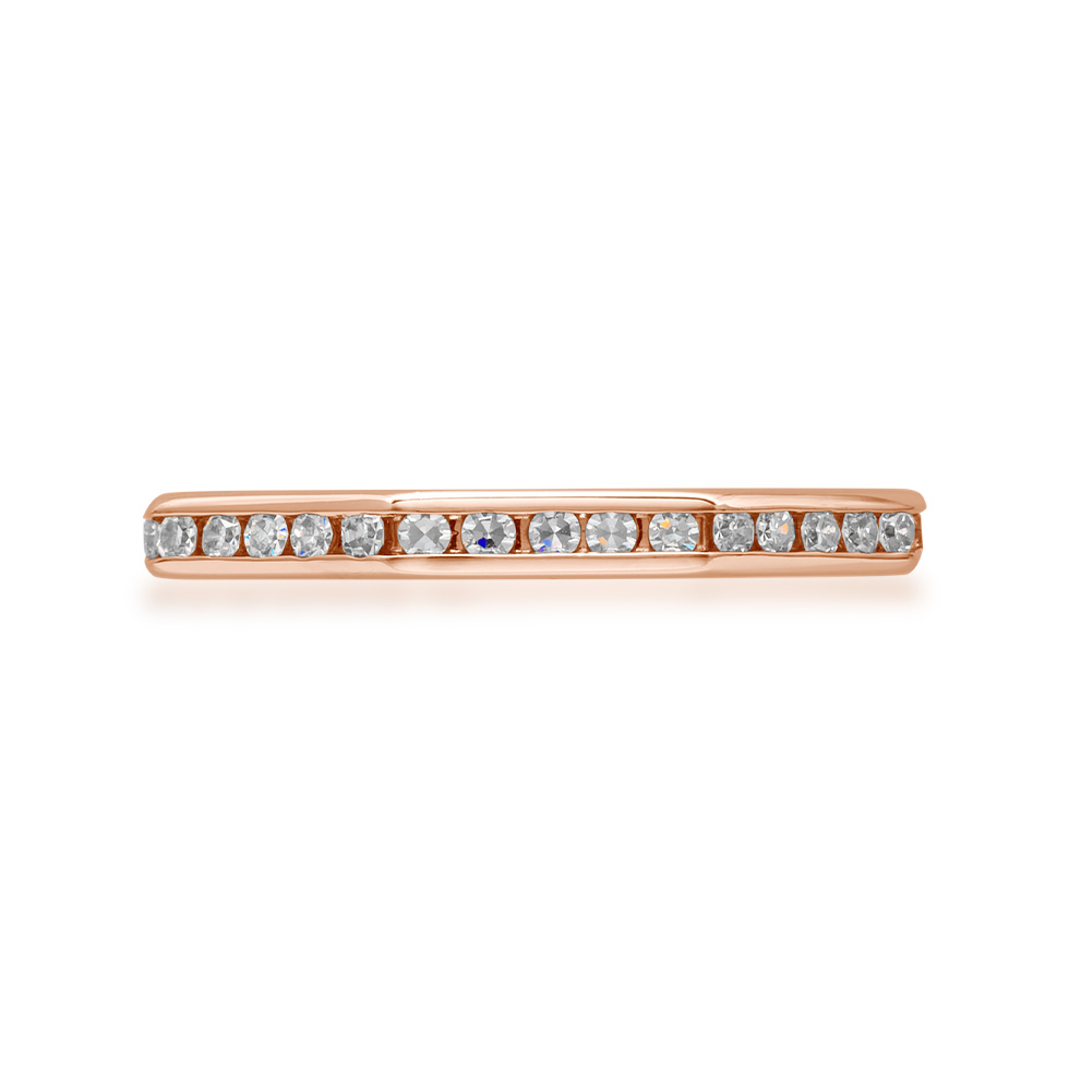 Ephesus 18KPG Octagon Diamond Ring R74554DI